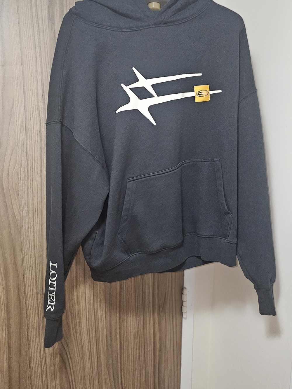 Black Graphic Track Suit. Loiter Brand Size XL Quality Heavyweight Cotton